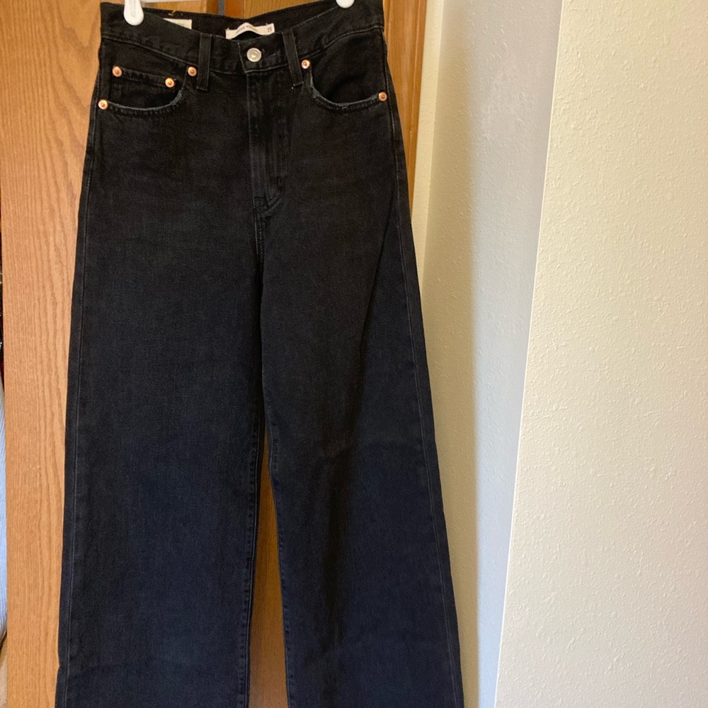 Levis Ribcage Wide Leg Jeans